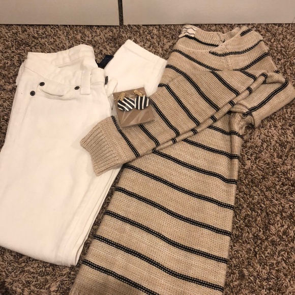 Pink Rose Sweaters - Cream - Pink Rose brand sweater